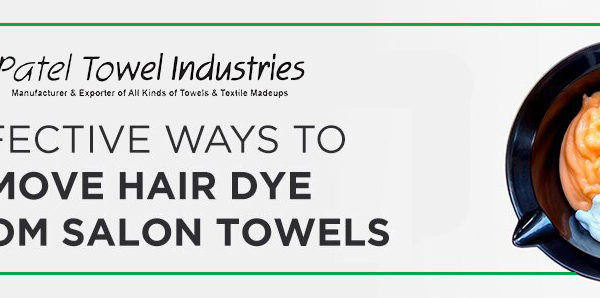 how to remove hair dye stains from salon towels
